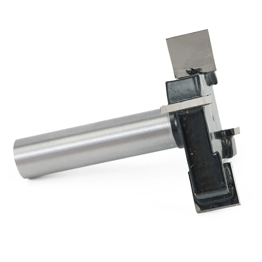 Milling Cutter 1/2 Inch Shank CNC Spoilboard Surfacing Router Bit Woodworking Slab Flattening Router Bit Wood Planer Router Bit