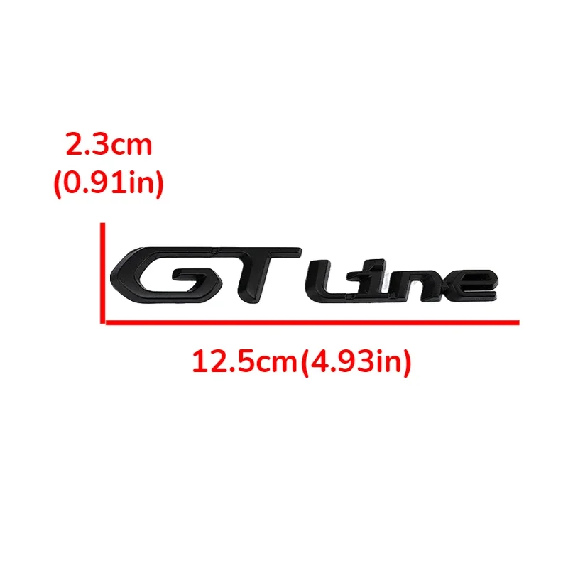 Car Stickers Rear Tail Trunk Badge Body Side Decals for KIA GT Line CEED CERATO KX3 K7 SPORTAGE STINGER Stonic VENGA Morning view 2