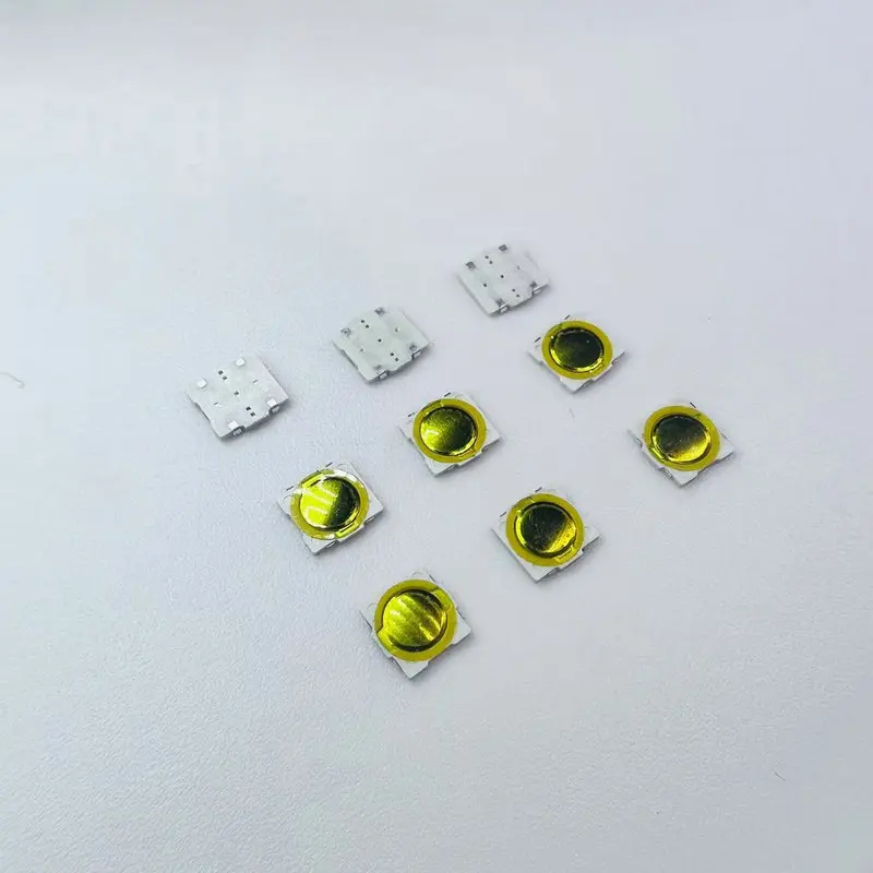 100Pcs/Lot Membrane Touch Switch 4.8x4.8x0.55mm Patch Thin-filmType Tact Button 4.8x4.8x0.6H SMD-4