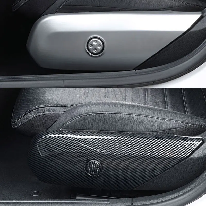 

For Mercedes Benz C Class W206 C200 C220 C260 C300 2022+ Car Accessories Front Seat Adjustment Button Panel Trim Cover Sticker