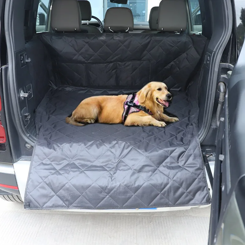 For Land Rover Defender 110 2020-24 Trunk Mat Tarpaulin Waterproof Oxford Cloth Dog Cat Back Seat Covers Car Protection Blanket