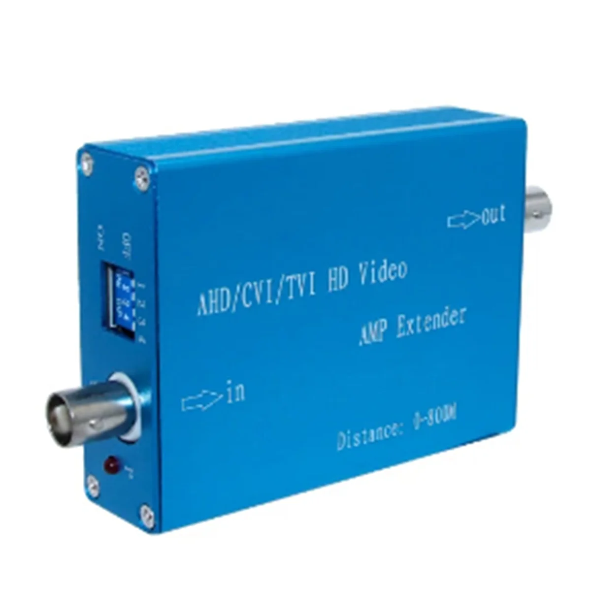 Coaxial Cable AHD/TVI/CVI/CVBS 1080P Video Amplifier Extends for CCTV Camera System HD Signal Transmission 800M