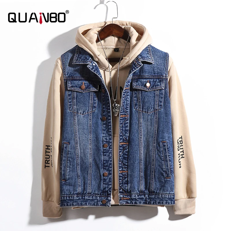 

Oversized Fashion Trend jean vest Brand Men's Clothing Spring Autumn New Men's Baggy Casual Classic Sleeveless Denim jackets