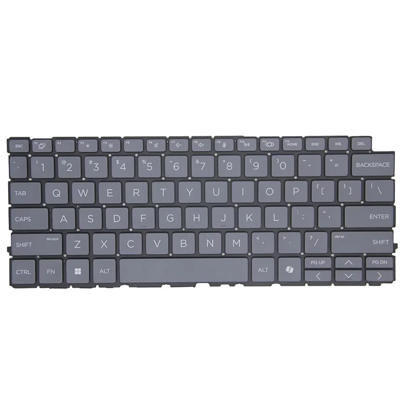 14inch US Layout Keyboard For HP 1040 G9 G10 G11 14t-eu q292 Gray Color