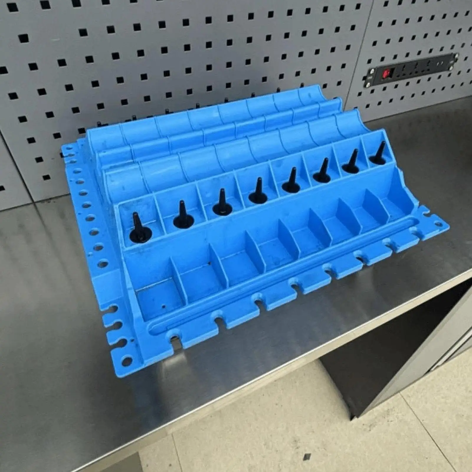 Parti della testata del motore Vassoio portaoggetti Molle Organizer Accessori leggeri Robusto 17,5x15,7x8 pollici