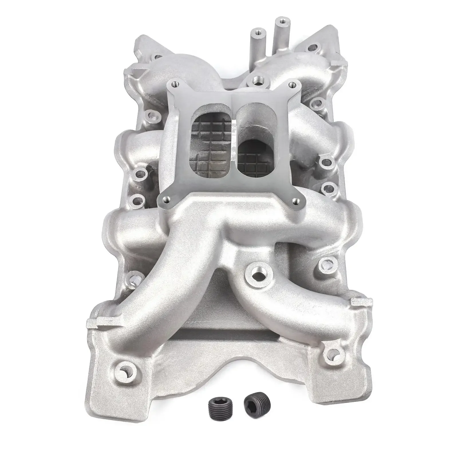 AP03 7564 Aluminum Air-Gap Dual Plane Engine Intake Manifold for Ford 351C 2V images - 6