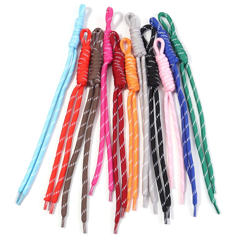 5 Stück bunte geflochtene Schlüsselbänder, handgefertigte Knoten-Nylonschnur für DIY-Schlüsselanhänger, Taschen, Telefone, Spielzeug, DIY-Basteldekoration, Zubehör – Detail 3