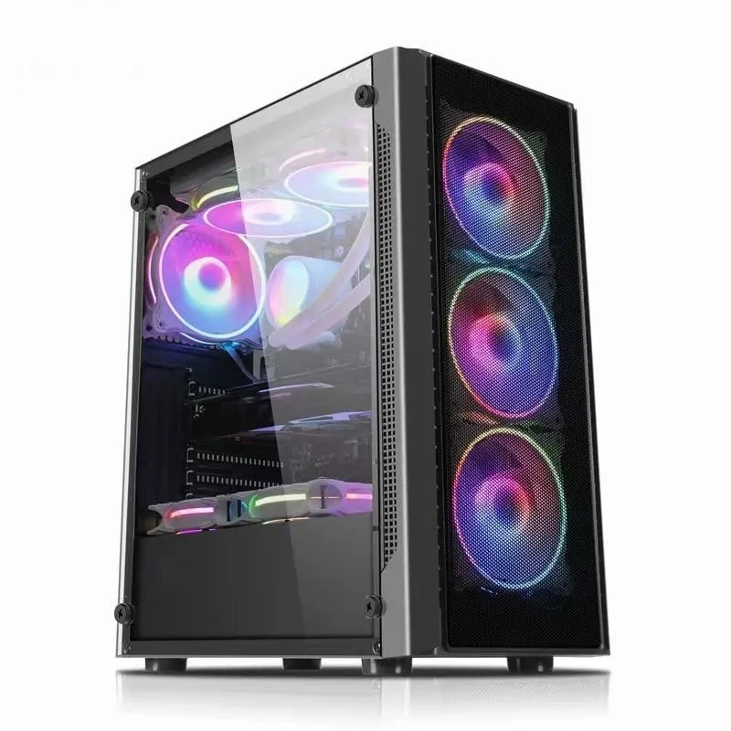 Bracket hot-swappable chassis supports m-atx board with 60mm fan