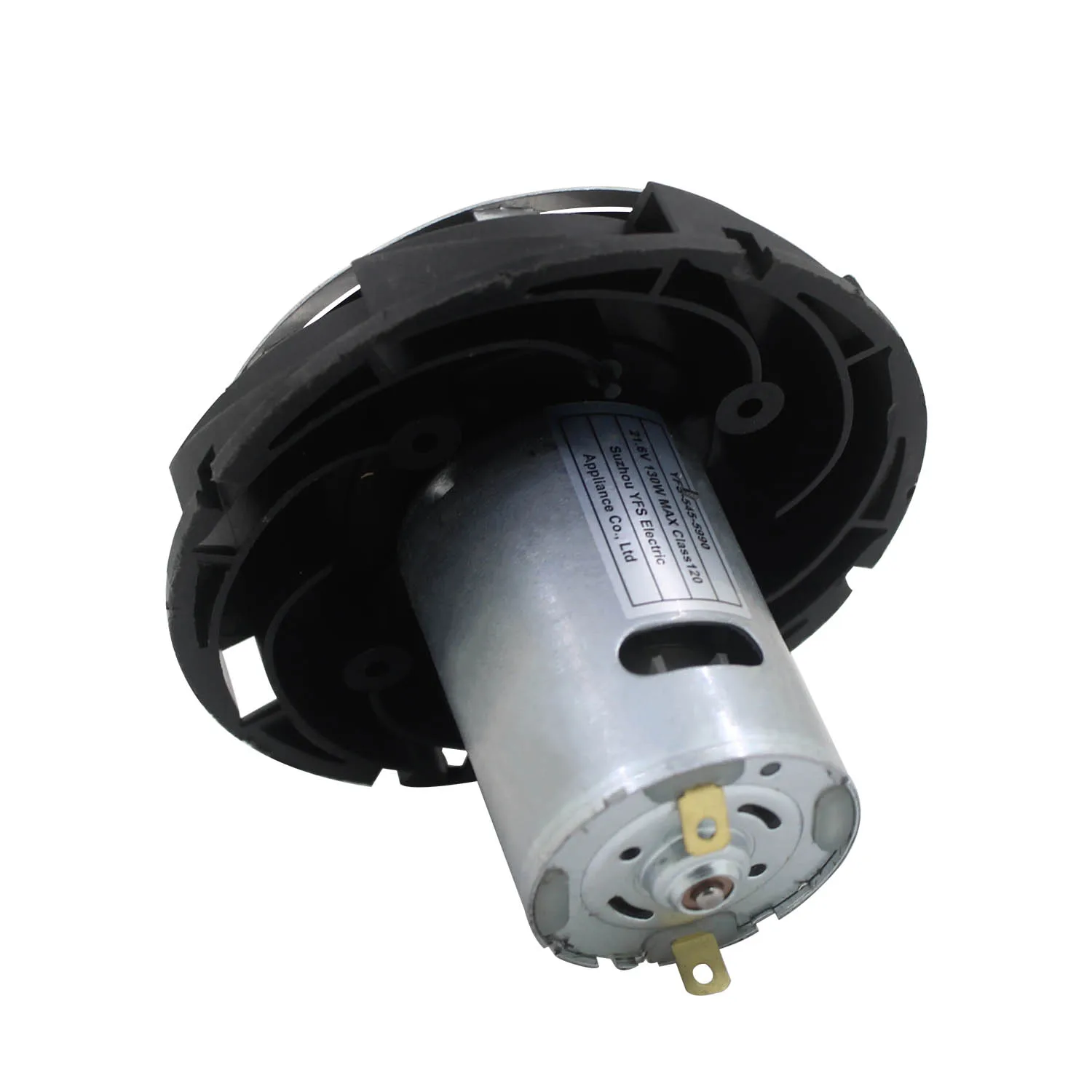 RS-545 14.4V130W DC Motor for Cordless Rechargeable Vacuum Cleaner with 4 Strings of Lithium Vacuum Cleaner Parts Batteries