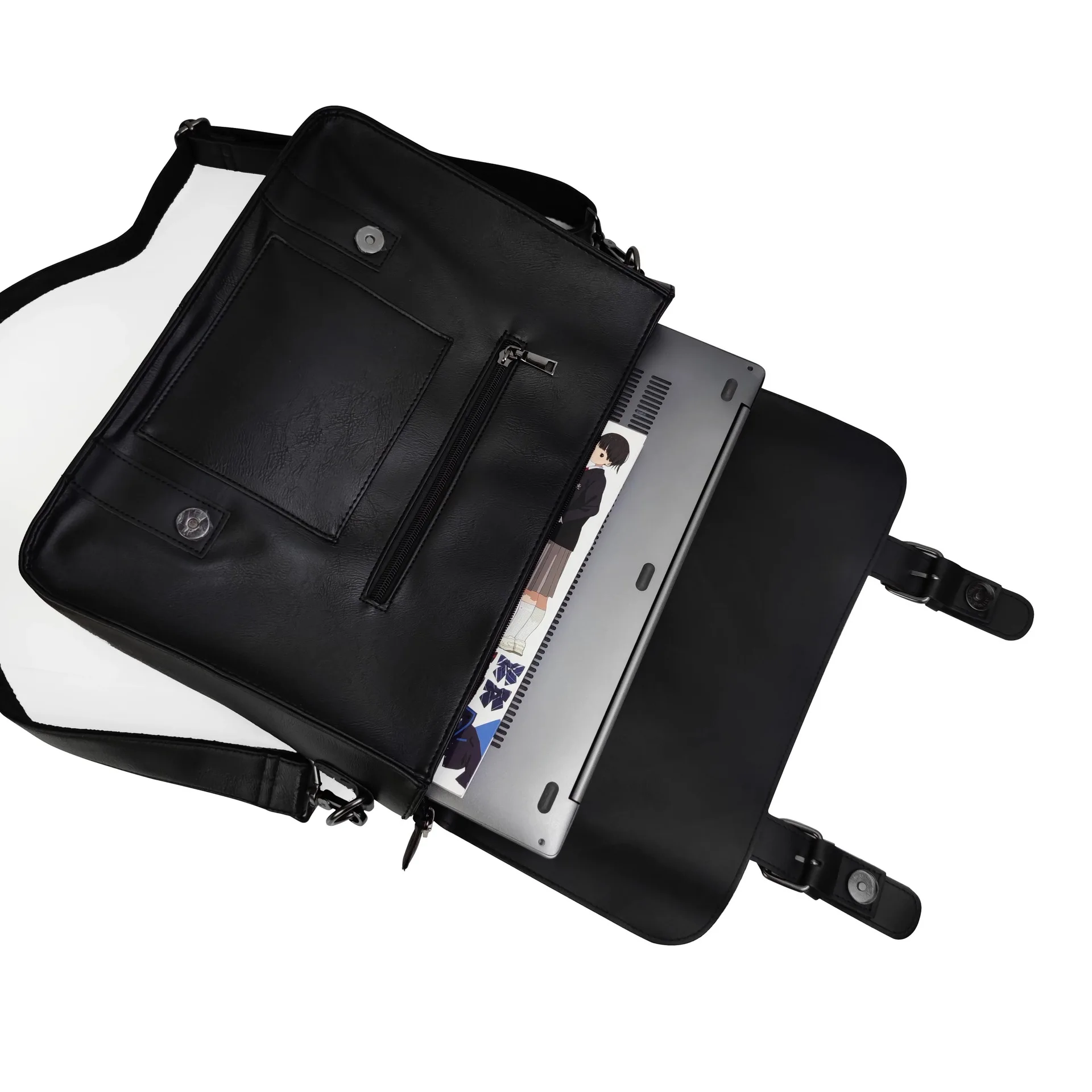Modische Messenger-Tasche für Herren Luxuriöse Leder-Umhängetaschen Herren-Aktentasche Business-Laptoptasche Handtaschen Herren-Crossbody-Taschen – Detail 7