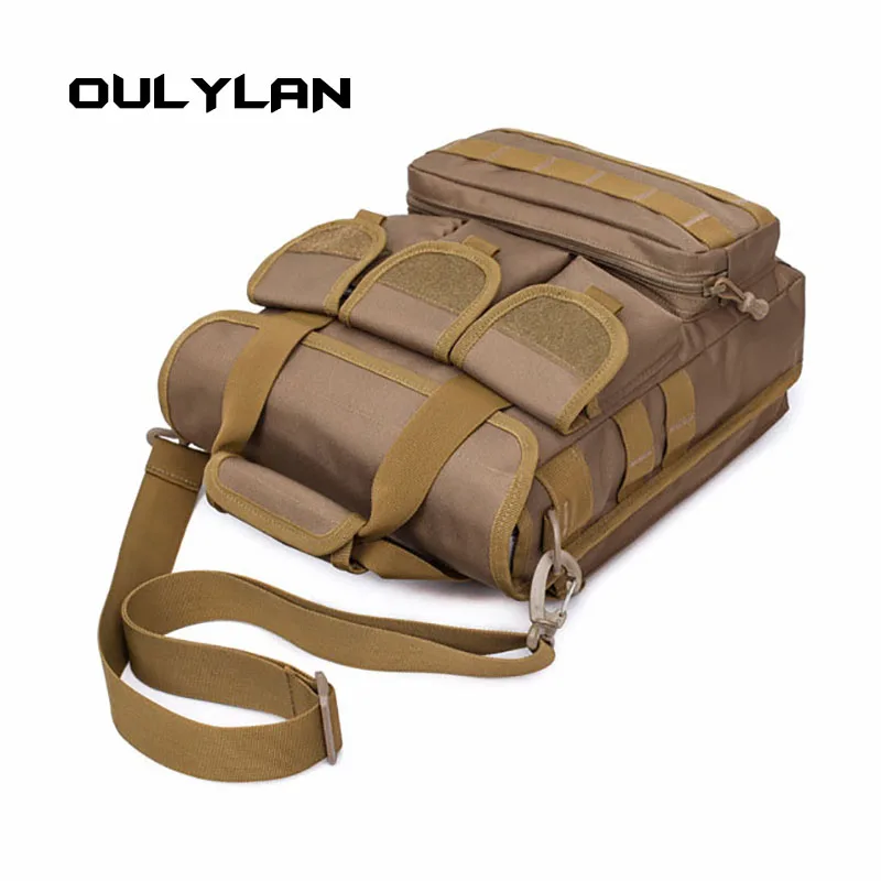 Climbing Reflective Bags Hiking Rucksack Shoulde Travel Camping Backpack Men's Bag Tactical Molle Outdoor