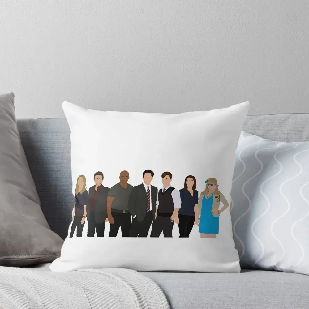 

Criminal Minds Opening Cast Throw Pillow covers for pillows Custom Cushion Photo Pillow