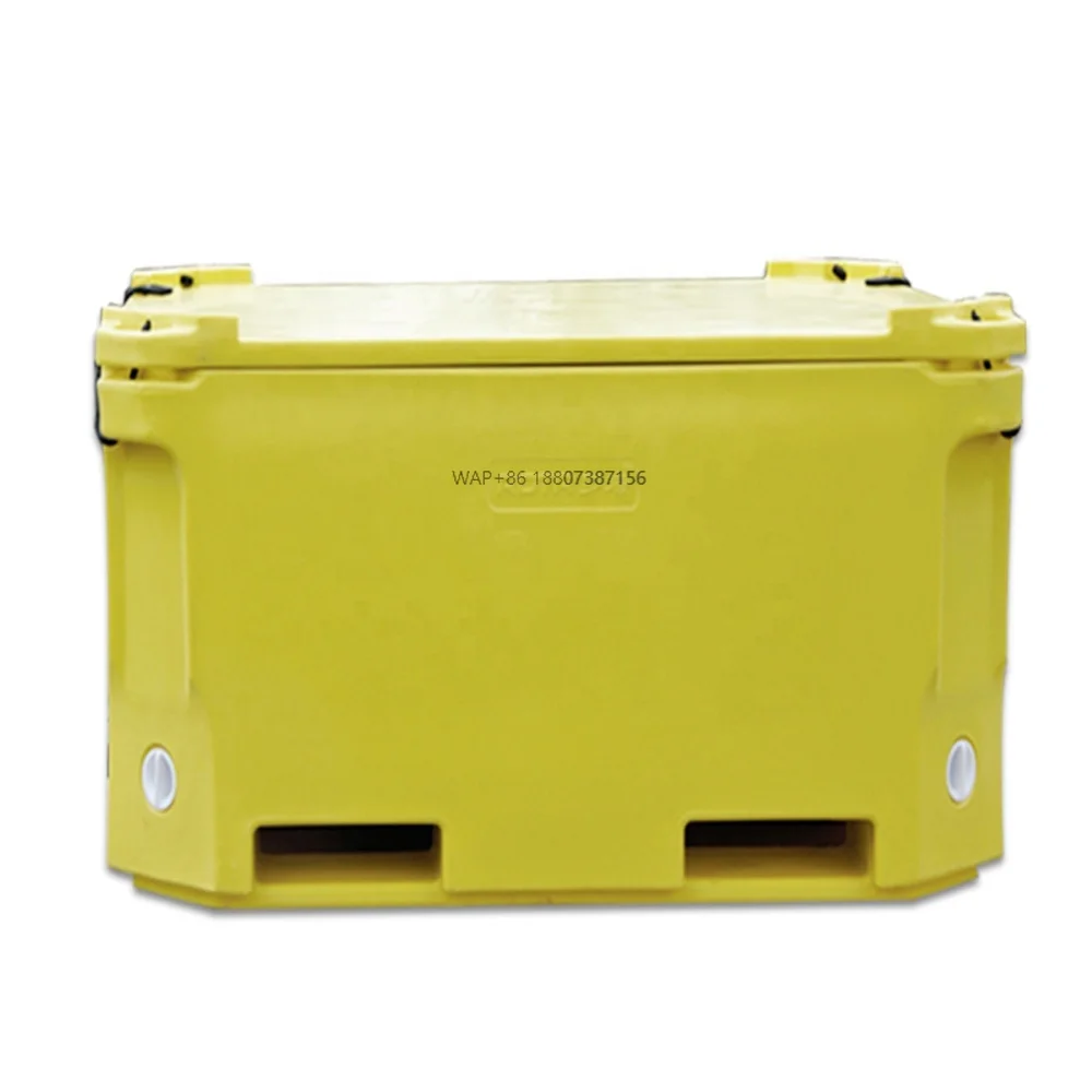 Custom Portable Insulated Ice Cooler Box Rotomold Cooler Chest Insulated Fish Bin