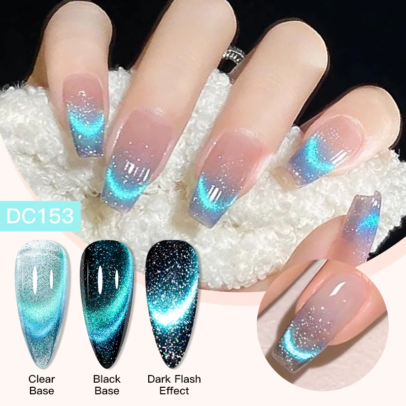 Mtssii 7Ml Reflecterende Kat Magnetische Gel Nagellak Vonkend Shinning Glitter Vernis Semi Permanent Doorweken Magnetische UV-Gel