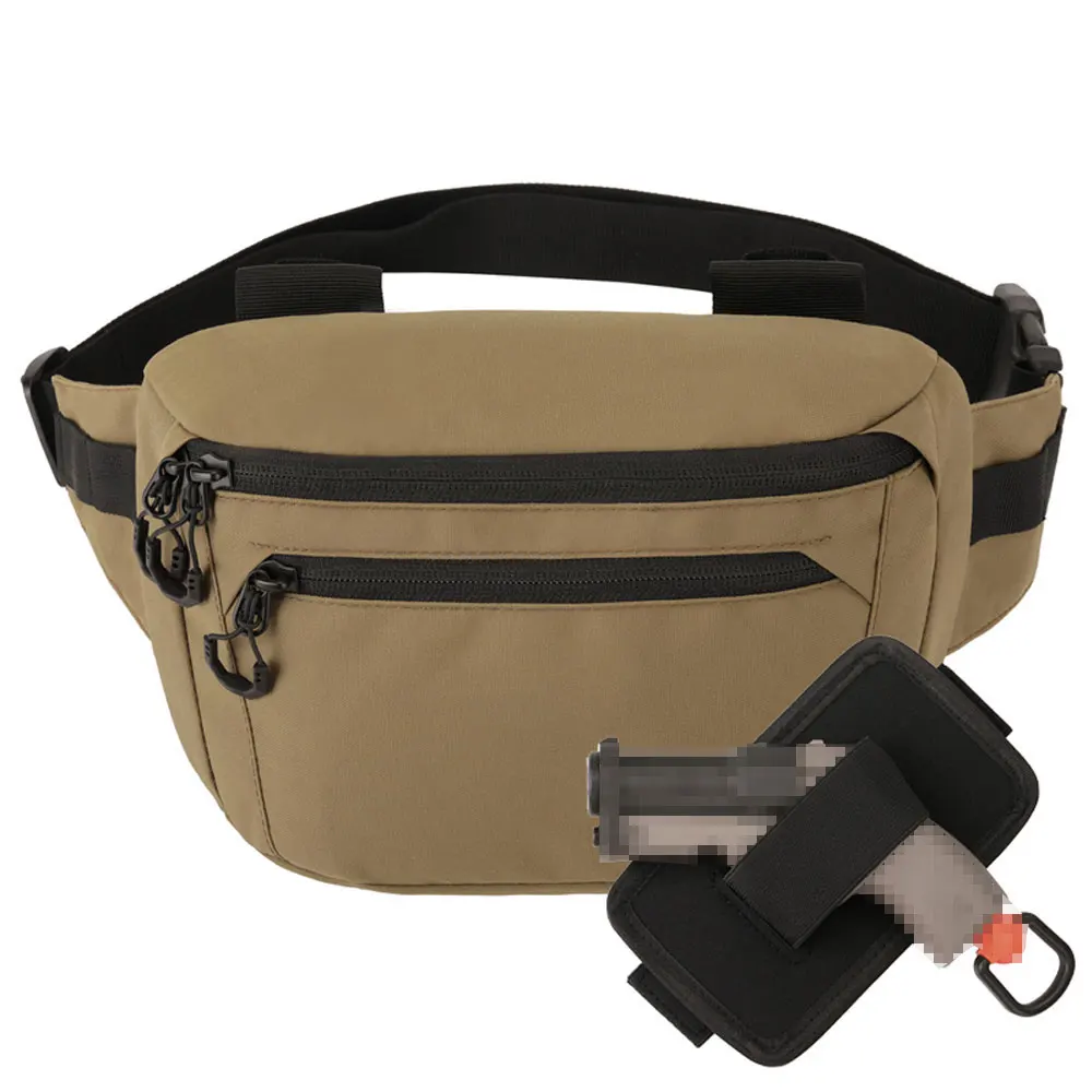 

Тактическая поясная сумка для скрытого ношения, поясная сумка с регулируемым поясом, поясная сумка для пистолета, быстросъемная сумка EDC Admin Pouch