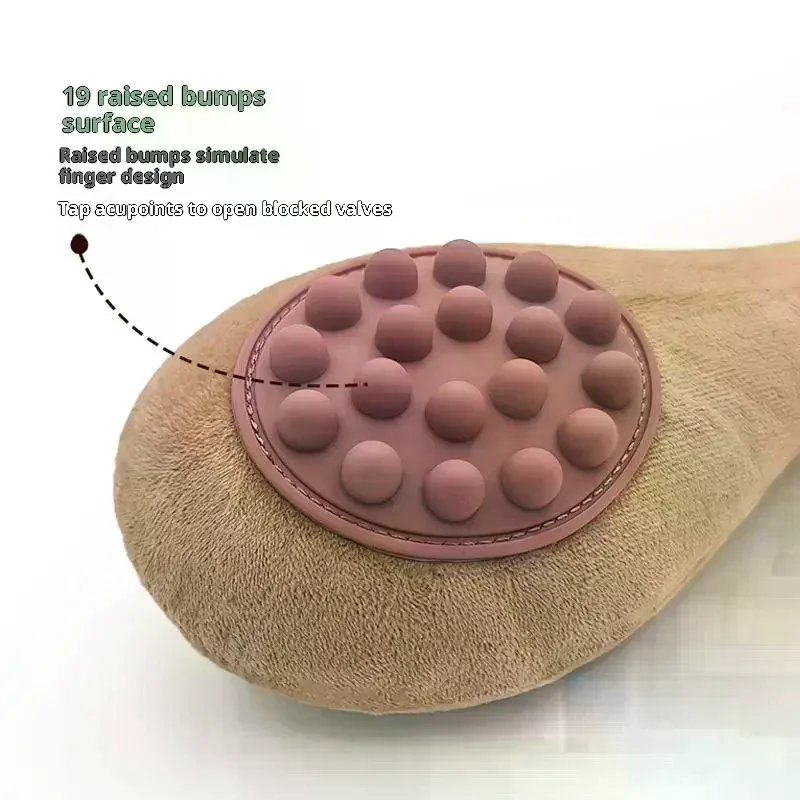 تمديد الظهر قصف عثرة تدليك المطرقة ميريديان فوز عصا جهاز المطرقة الصحية متعددة الوظائف لينة مرونة
