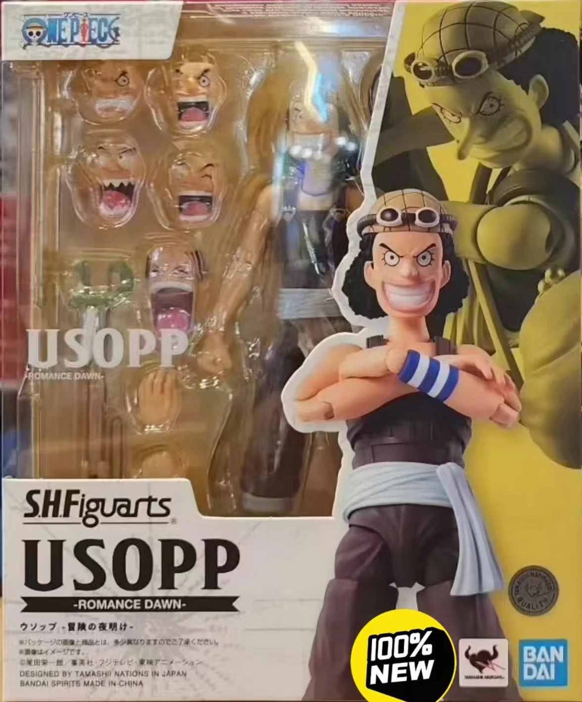 

Bandai S.H.Figuarts SHF One Piece Usopp Romance Dawn Character Model Toy Gift Collection Figure Model Collection Toy Gift