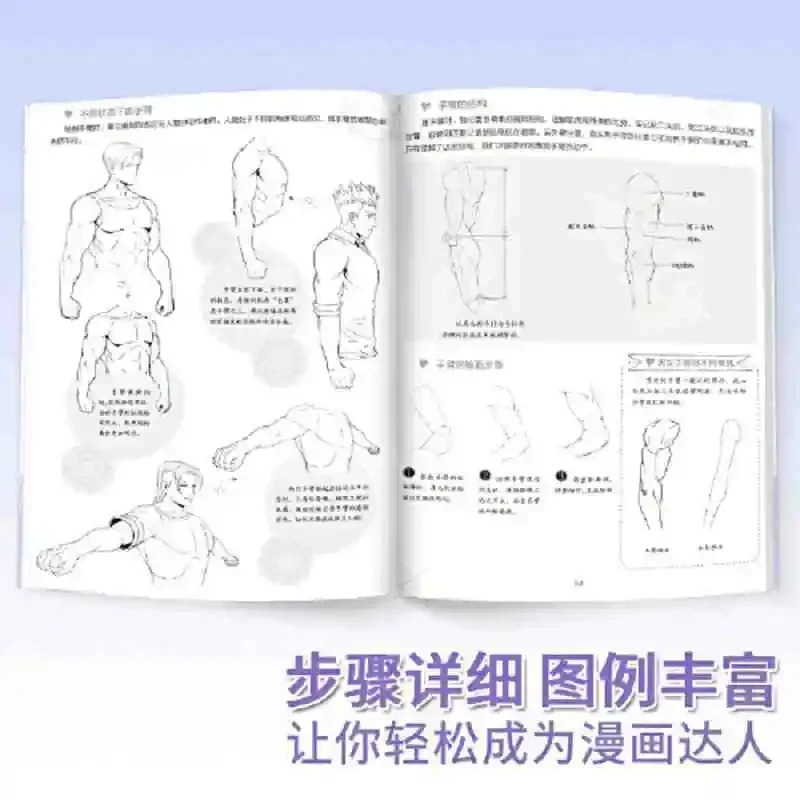 Drawing Book Manga Sketch Tutorial Comics Art Books Introduction for Kids Adults Line Drawing Basic Tutorial