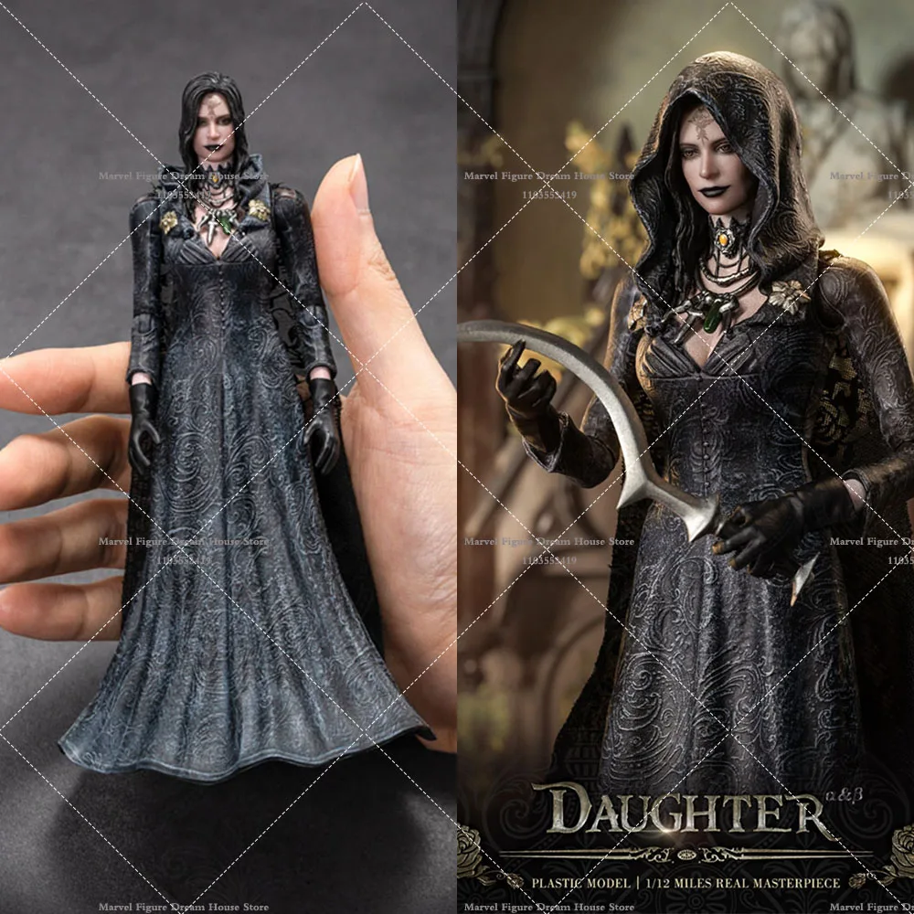 

In Stock Patriot STUDIO 1/12 Scale Collectible Resident Evil Daughter Bela Dimitrescu Double Head 6Inch Female Action Figure Dol