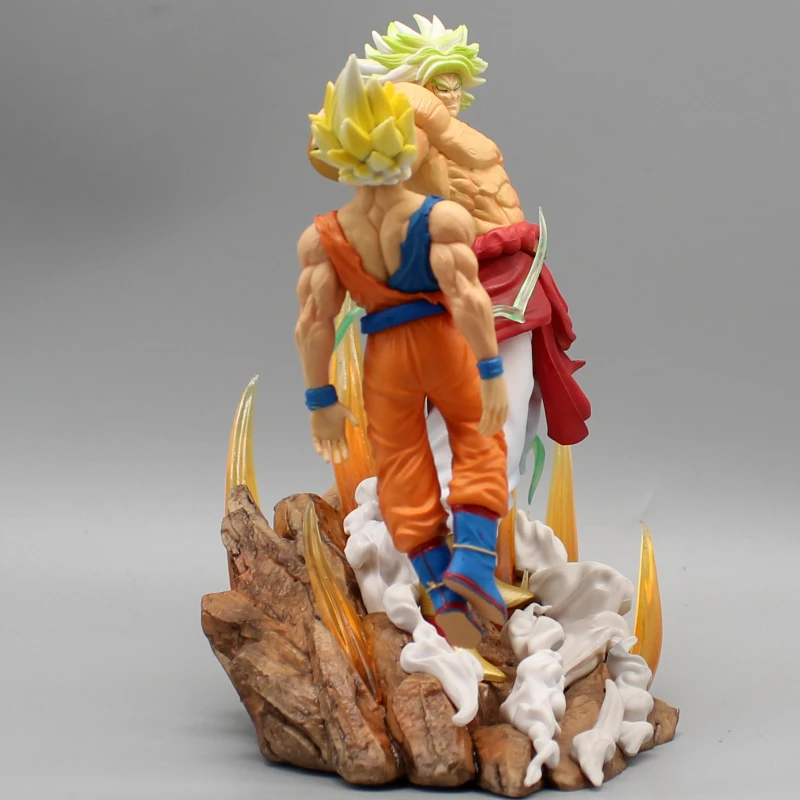 Dragon Ball Anime Figur Broli Vs Goku Super Saiyajin Broly Fullpower Gk Action Statue Figur Sammlung Modell Puppe Spielzeug PVC