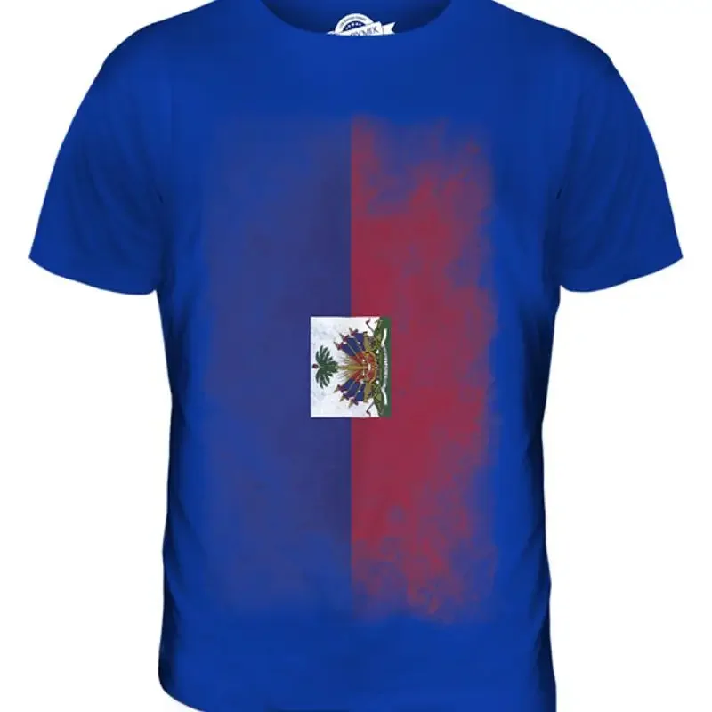 Haiti Faded Flag Me…