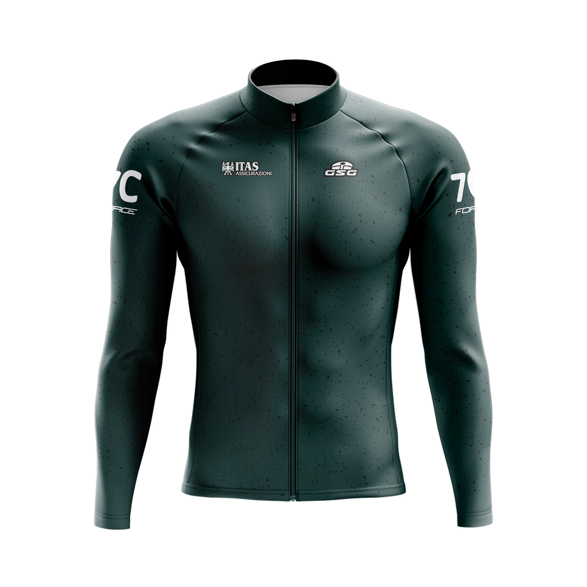 2022 ITAS Winter Cycling Jersey Thermal Fleece Outdoor Pro Sports Long Sleeve Jacket Bike Clothing