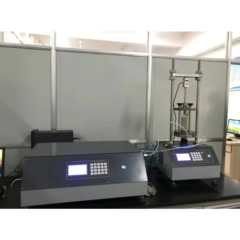 Apparecchio di prova triassiale automatico per macchina di prova triassiale con controller di volume di pressione avanzato