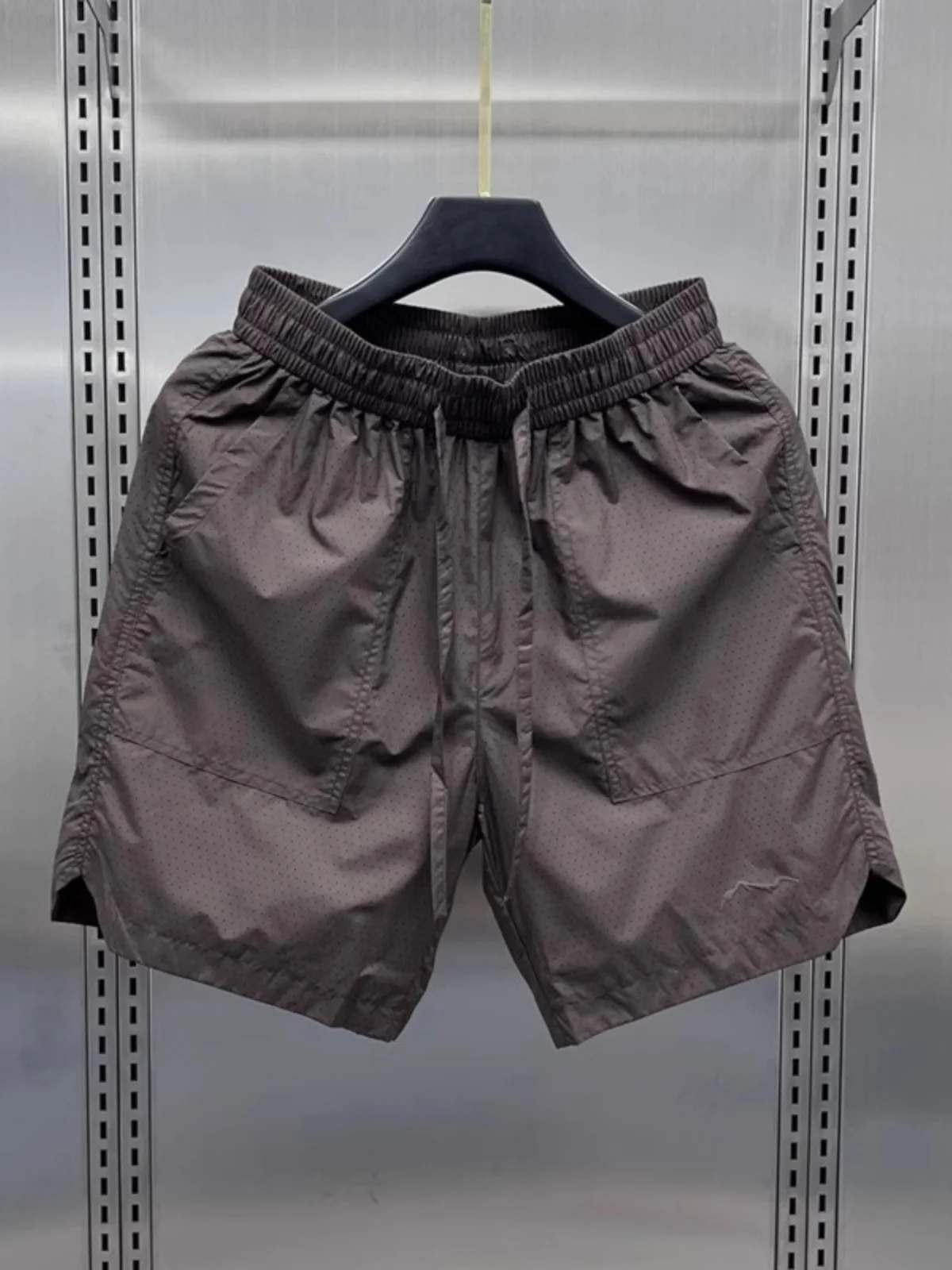 

Breathable Spor Men's orts Summer 2025 New Sle plus Size 300 Pou Five-Quarter Length Beach Pants Casual Loose Fit