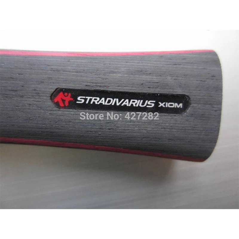 XIOM STRADIVARIUS table tennis blade 5+2 carbon ping pong blade racket hard fast attack with loop view 4