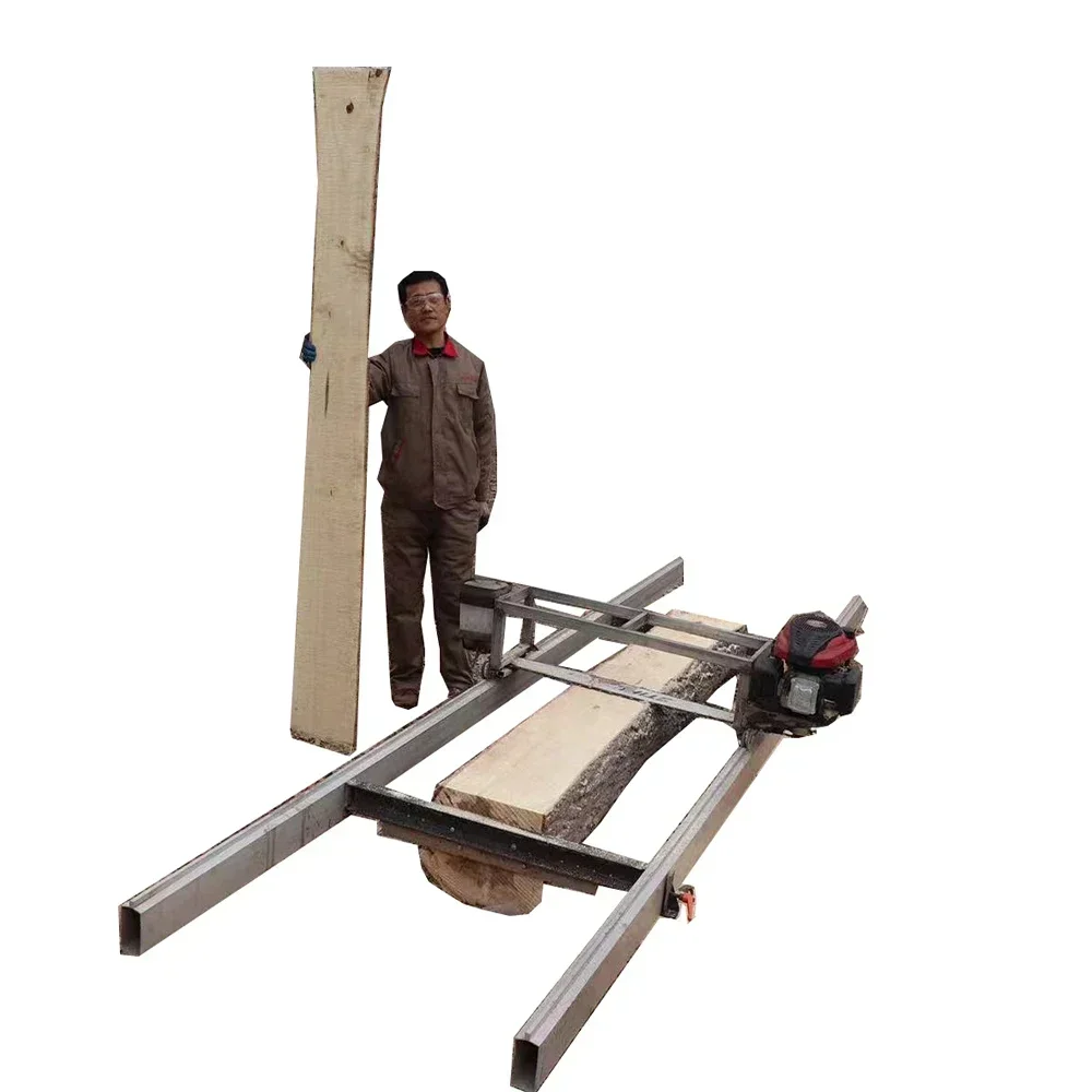 Hot SalesWoodworking Chainsaw For Cutting Log Ultra Portable Horizontal Band Saw Mill