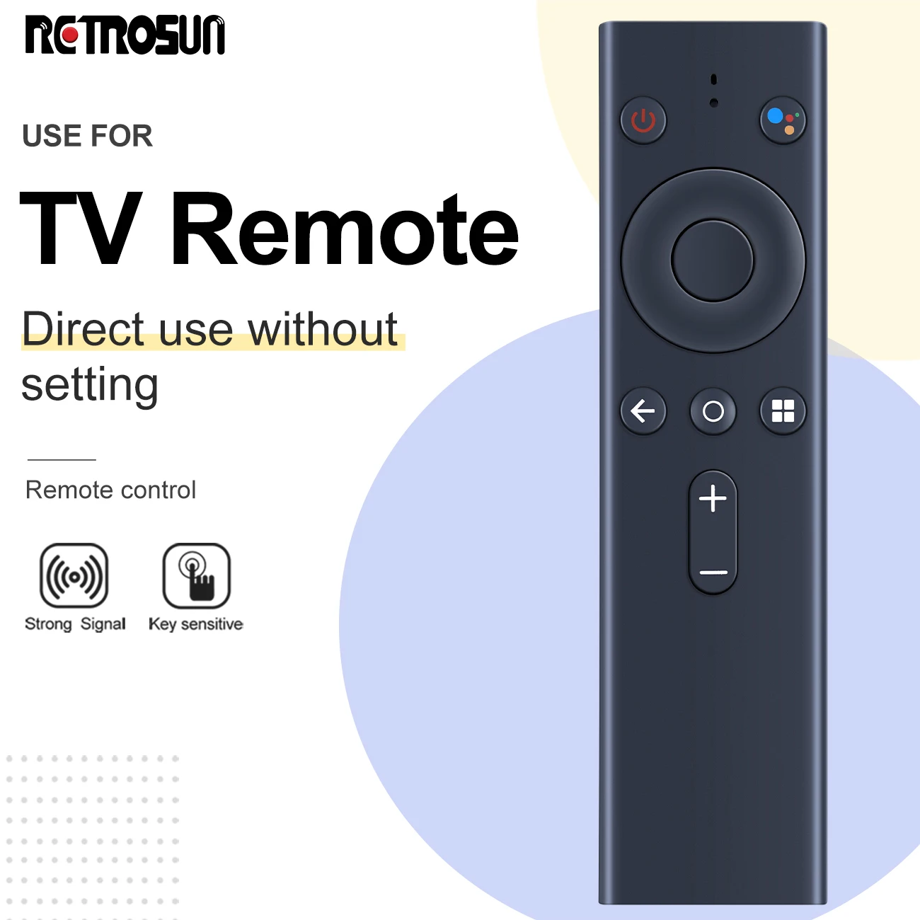 صوت جديد للتحكم عن بعد لميو تي في بوكس أندرويد WH210601B #5