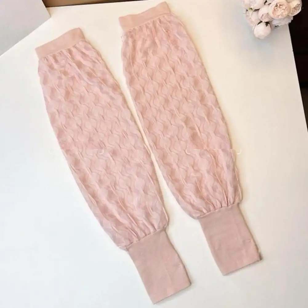 Capa de braço leve com proteção solar uv, mangas de braço para homens e mulheres, punho canelado, capas de seda gelada para atividades ao ar livre para golfe