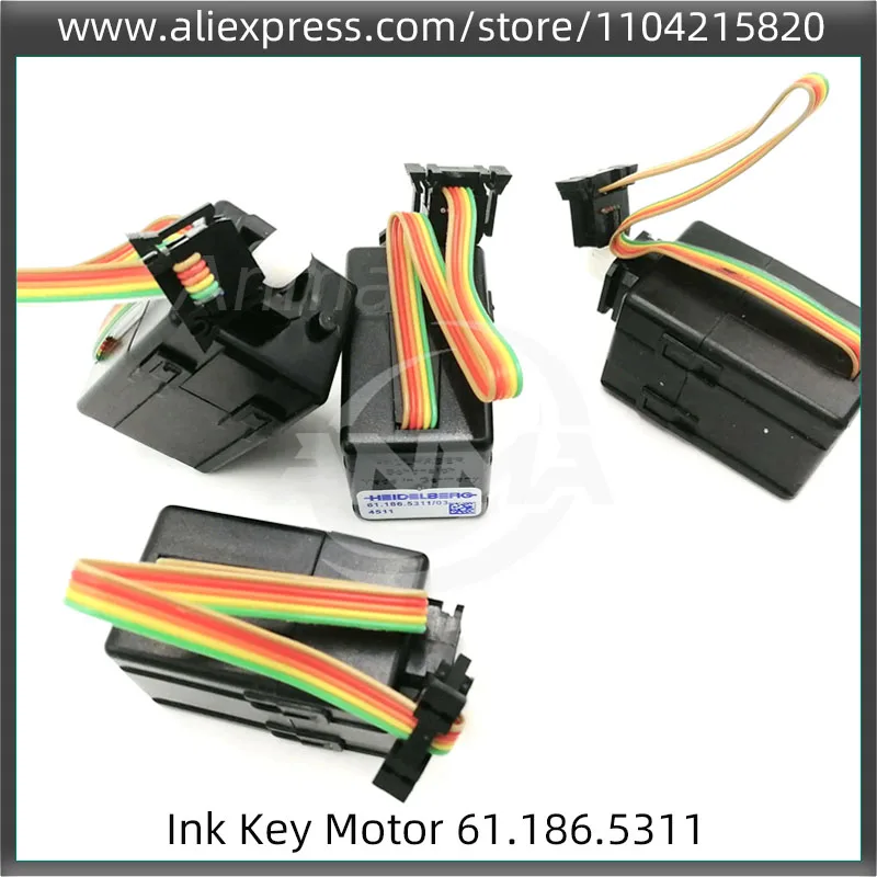 

5 шт., высококачественный двигатель с чернильным ключом 61.186.5311, мотор-редуктор 12 В SM74 SM52 SM102, детали печатной машины