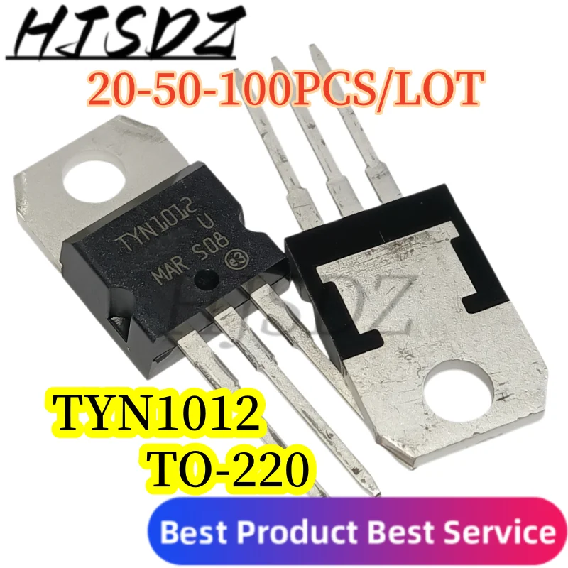 【20-50-100PCS/LOT】TYN1012 TO-220 12A 1000V unidirectional SCR