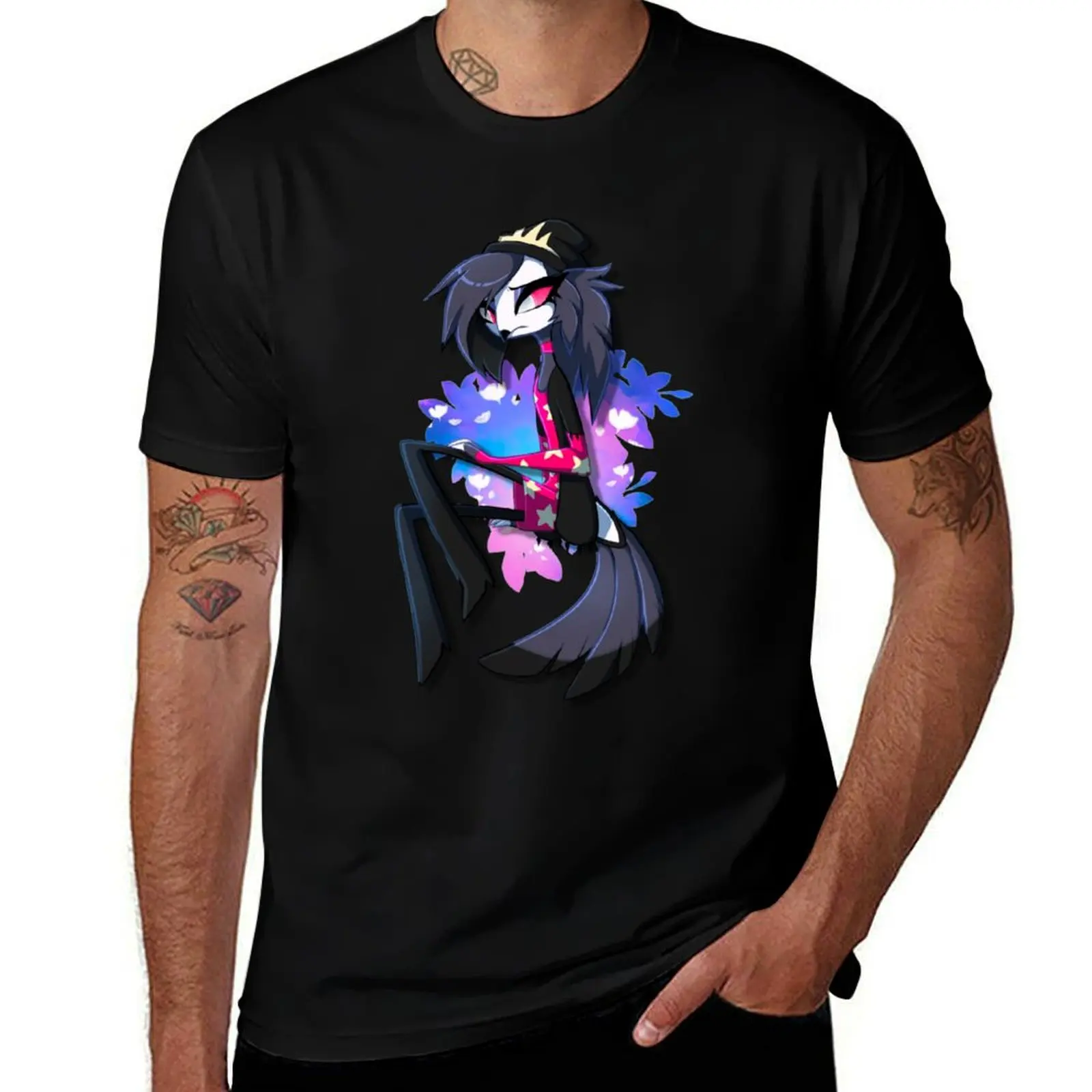 

Helluva Boss Octavia T-Shirt cotton man t-shirts anime tshirt affliction shirts men clothing