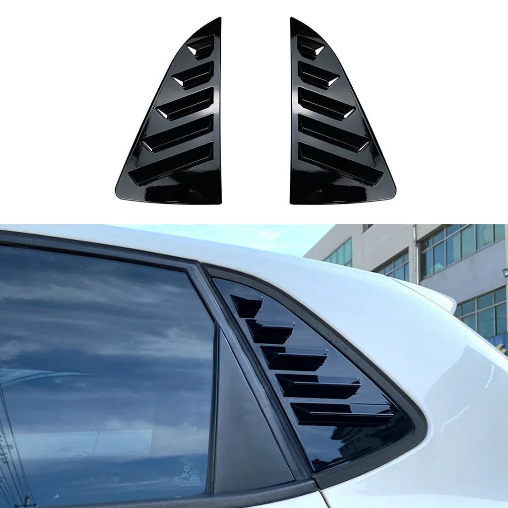 

Car Rear Side Window Louver Air Vents Windshield Decoration Cover For Volkswagen Polo 6R 6C 2011 2012 2013 2014 2015 2016 2017