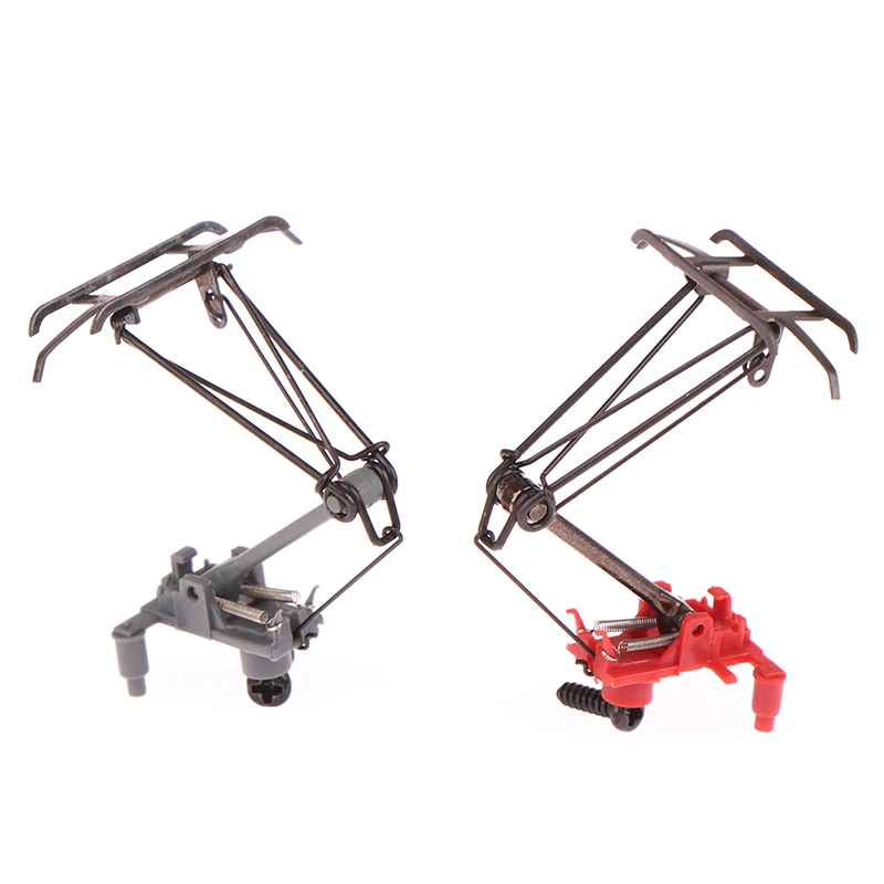 1PC 1:87 HO Scale Train Electric Traction Pantograph 1PC DIY Train Arm Bow For Bachmann Model Hobby Toy Parts Train Arm Bow