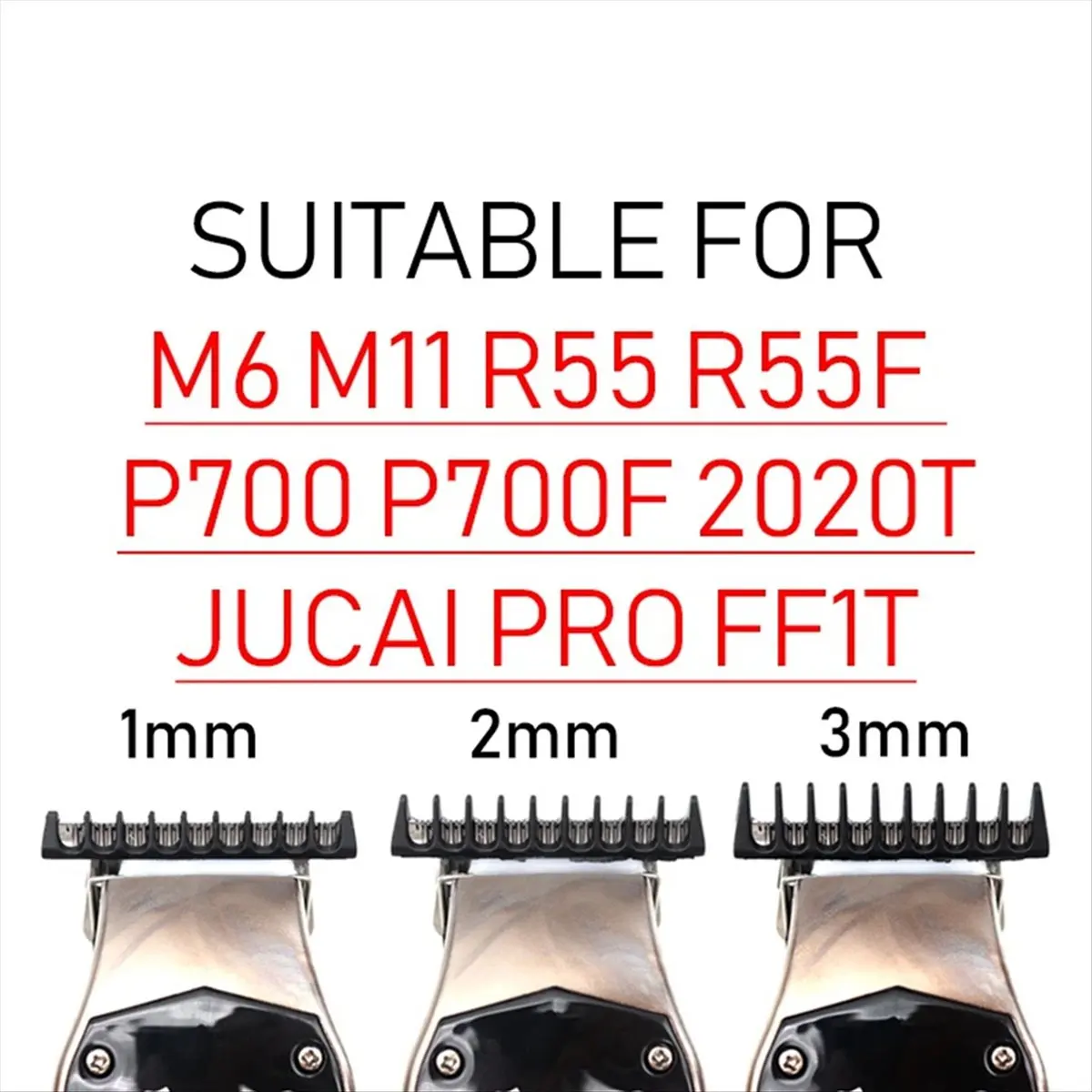 2299 2293 Barber Hair Clipper Limit Comb Guide Comb Salon Cutting Guide Fits KM-2299 Hair Trimmer