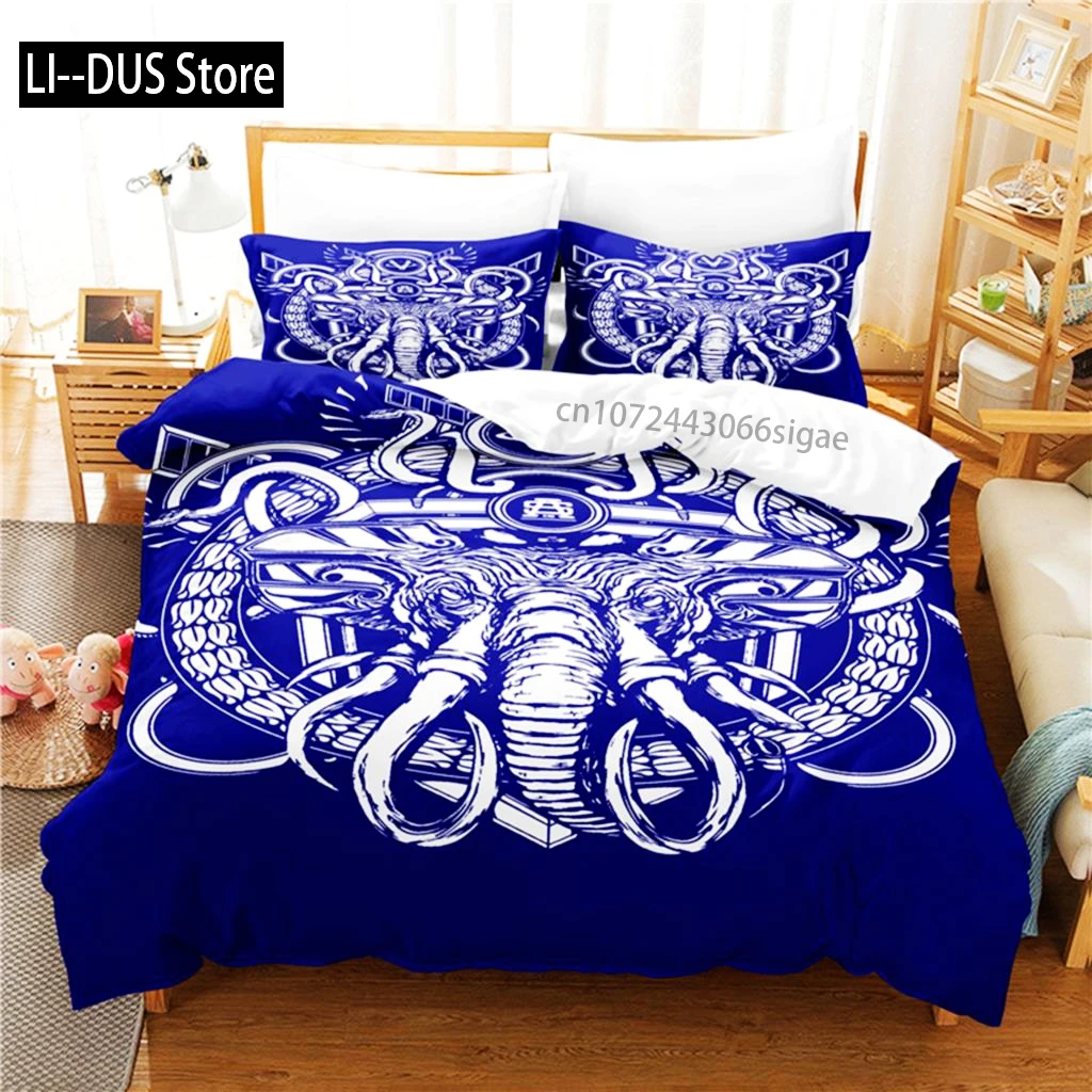 

Elephant Bedding Set Duvet Cover Set 3d Bedding Digital Printing Queen Size Bedding Set Fashion Design