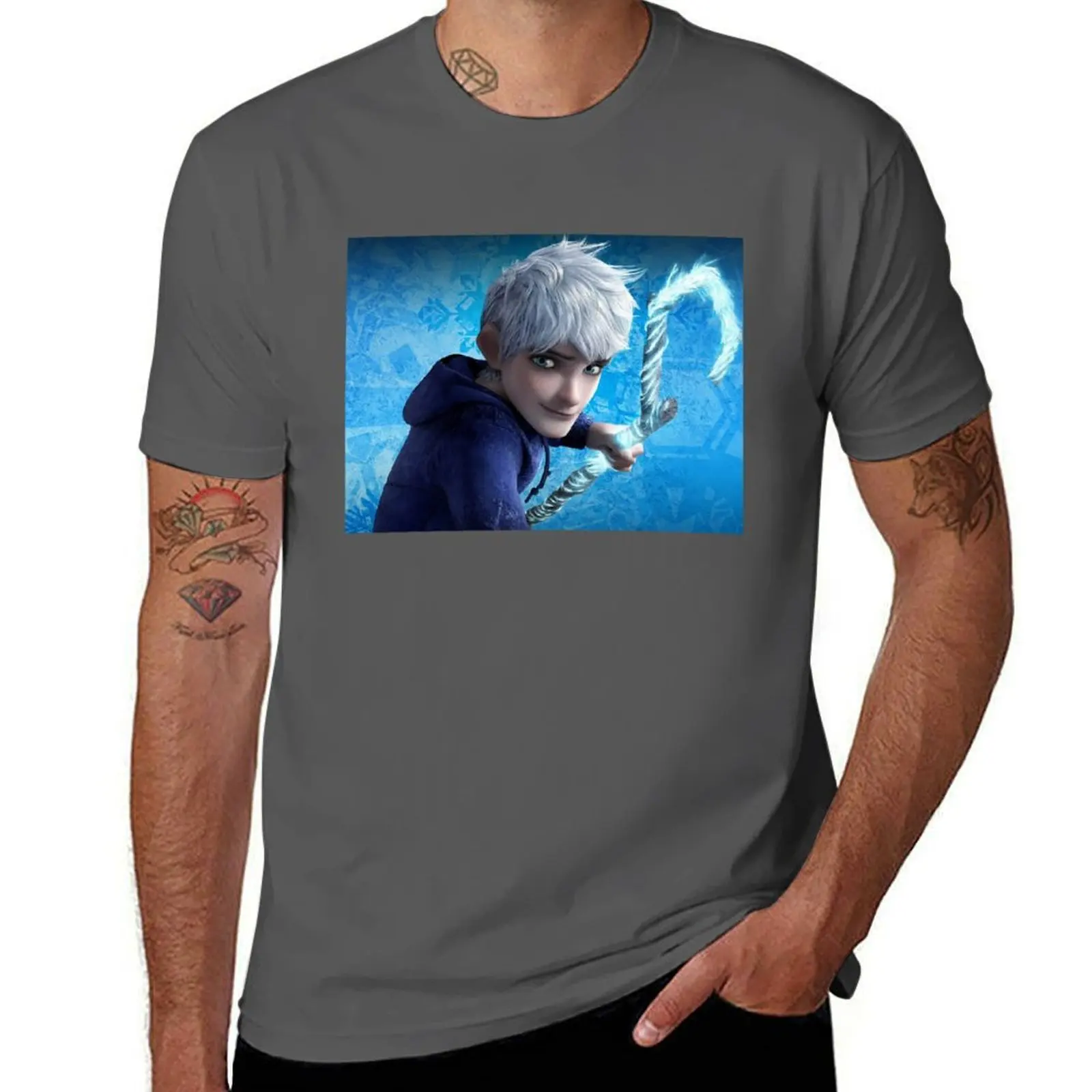 

jack frost! T-Shirt t shirts for man graphic tees anime t shirts for man T-Shirt