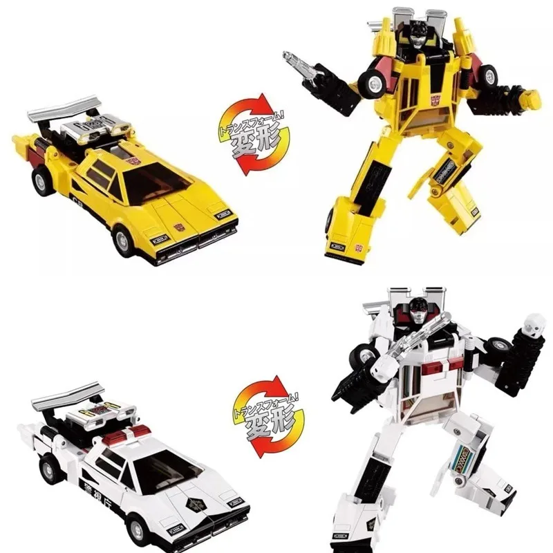 TAKARA TOMY Originele Transformers C05 Scud C06 Waarschuwing Lijn Action Figure Speelgoed voor Jongens Meisjes Gift Collectible Model Ornamenten
