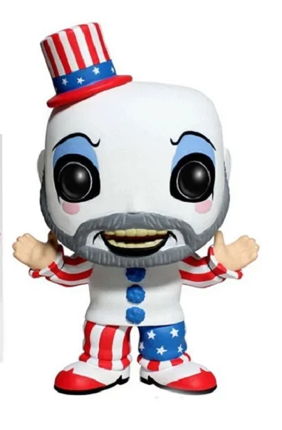 FUNKO POP  Captain Spaulding #58 Vinyl Action Figures Collection Model Toys for Children Birthday Gift