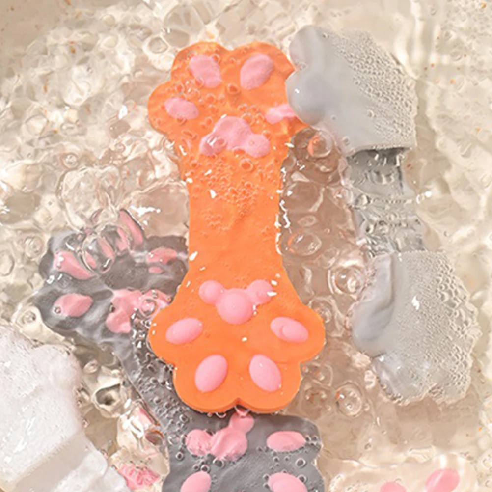 

2 Pcs Silicone Cat Claw Snack Clip Chips Sealing Food Household