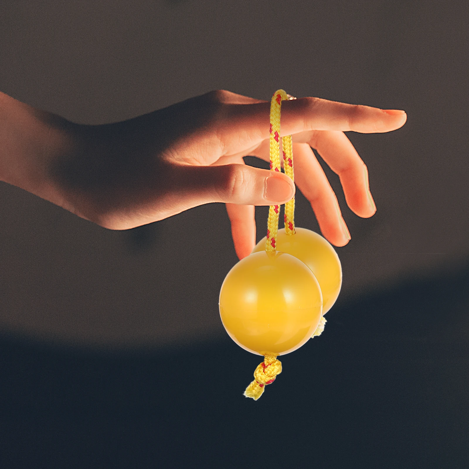 

Yellow Rhythm Sand Percussion Instrument Toy Fine Workmanship Clear Sound Kids Hand Eye Coordination Musical Shaking Fun