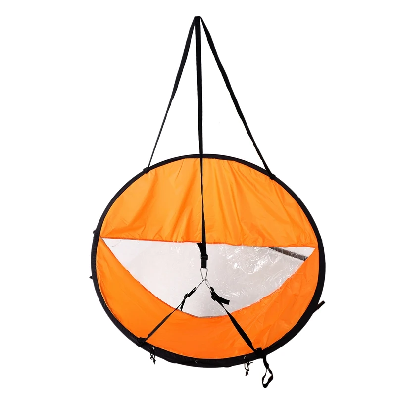 2X Downwind Wind Sail Kit 42 Inches Kayak Canoe Accessories, Easy Setup & Deploys Quickly, Compact & Portable