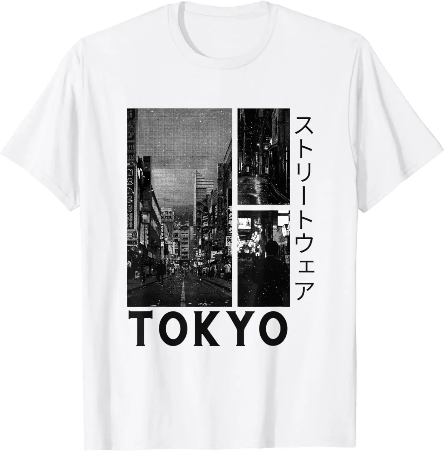 men Clothing  Harajuku  Y2k Top Retro Lofi Tokyo Japanese Streetwear Aesthetic Graphic T-Shirt  Graphic    graphic t shirts