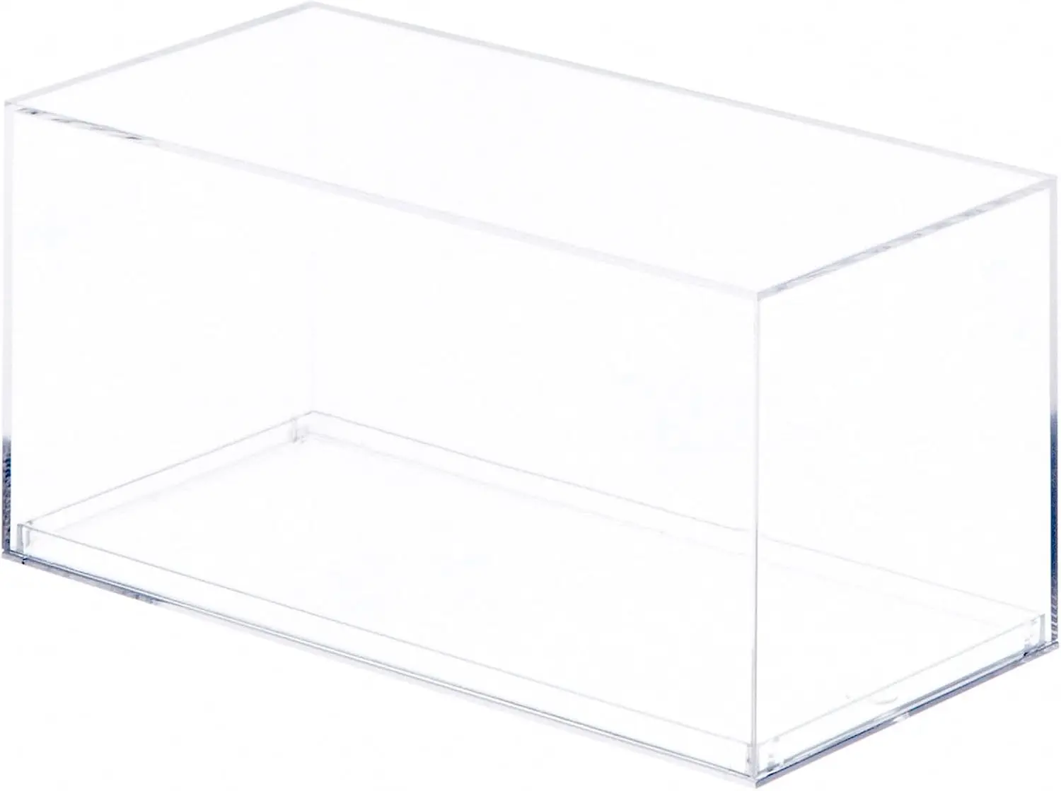Pioneer Plastics 083C Clear Plastic Display Case for 1:32 Scale Cars, 8