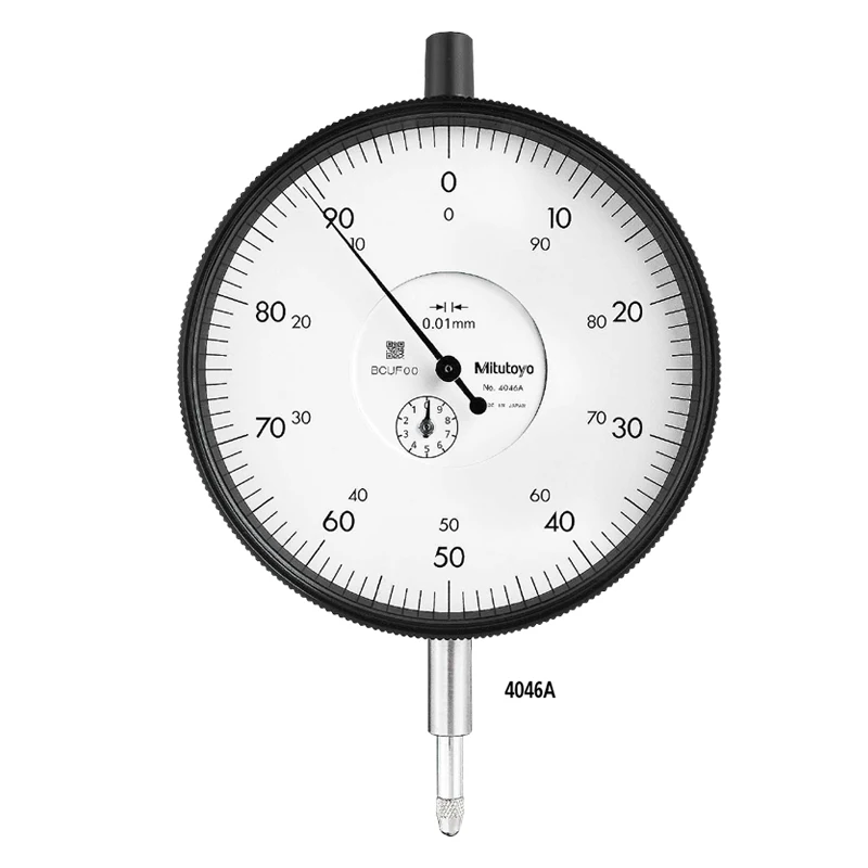 Imagem -02 - Disque Cabeça Indicador do Calibre tipo do Ponteiro Ponteiro 0.01 mm 0.0013046 3047 3050 3052 3058 3060 3109a10 4046 10 20 30 50 80 100 Milímetros