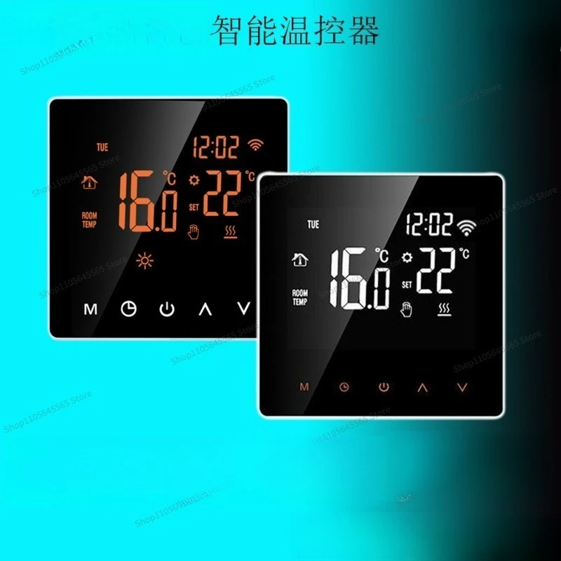 For Graffiti Smart Wifi LCD Thermostat Water Floor Heating Wall-mounted Boiler Thermostat Mobile App Control