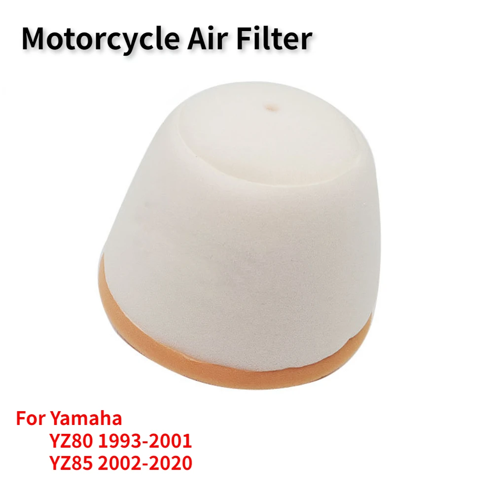 Foam Air Filter For Yamaha YZ80 1993-2001 YZ85 2002-2020 Cleaner Fits Dual Sponge Filtre A Air Aria Moto Filtro De Aire YZ 80 85